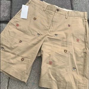 Ralph Lauren embroidered crest shorts